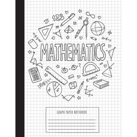 Graph Paper Notebook: (Large, 8.5"x11") 100 Pages, 4 Squares per Inch, Math and - Picture 1 of 1